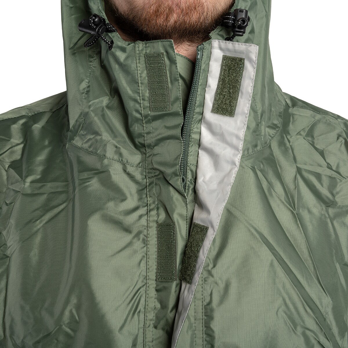 Poncho Backpacker Thyme - S/M Fjord Nansen - Green