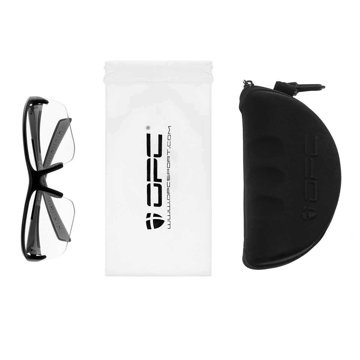 Lunettes de sécurité San Salvo OPC Extreme - Matt Black/Gray Clear