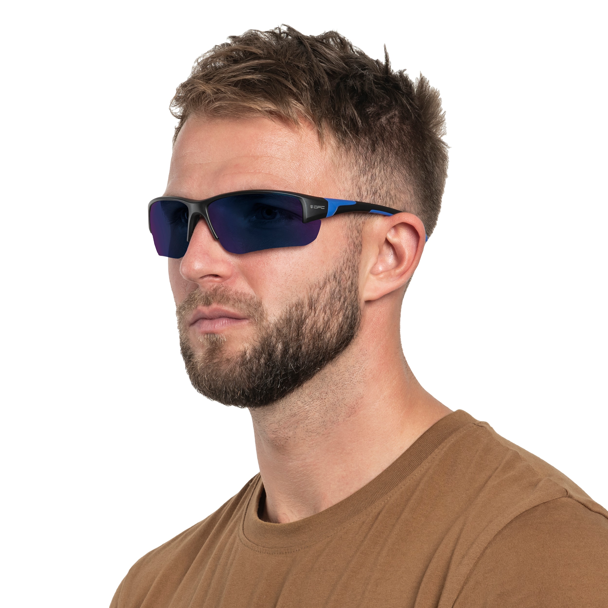Lunettes de soleil San Salvo OPC Extreme - Matt Black/Blue Revo Polarised