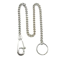 Chaînette avec mousqueton 40 cm Mil-Tec - Silver