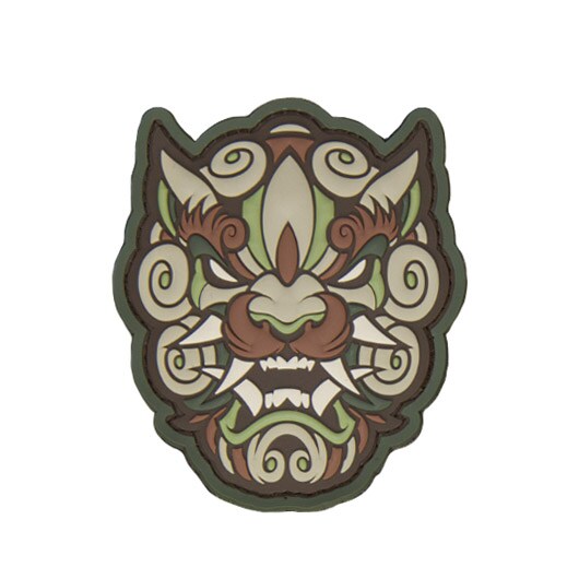 PatcMil-Spec Monkey Foo Dog Head 1 Multicam 