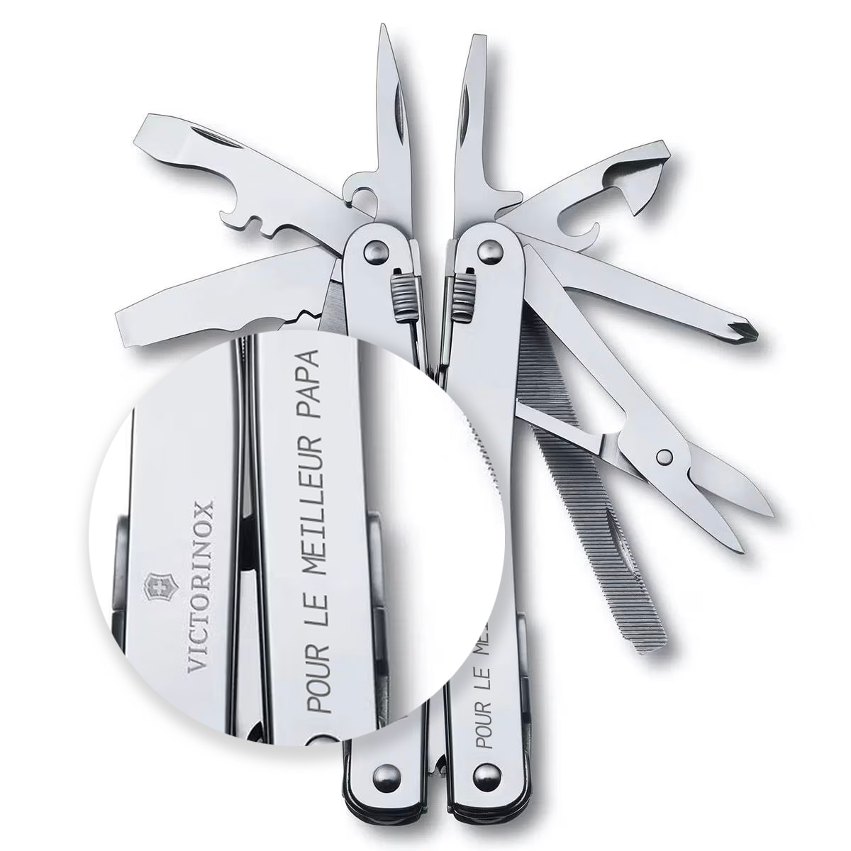 Multitool Swisstool Spirit X Plus Victorinox - étui en cuir 