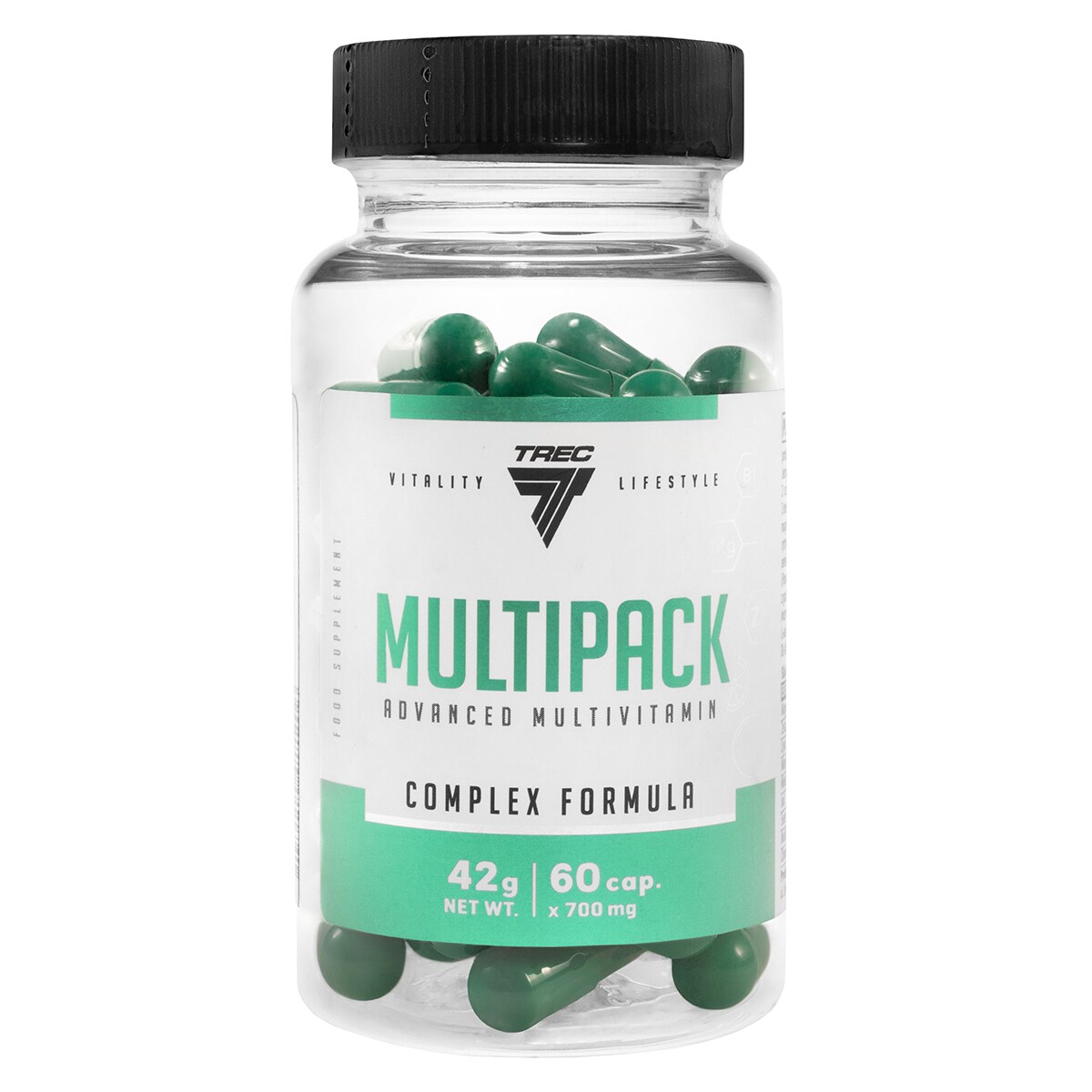 Vitamines suppléments Multi Pack Trec 60 comprimés