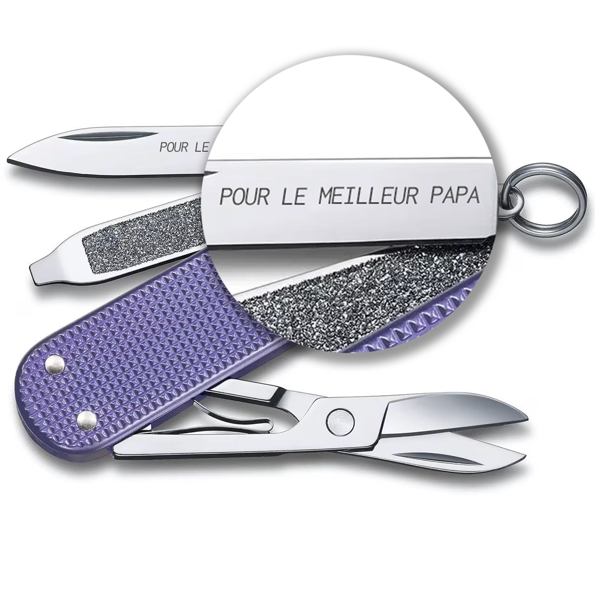 Couteau de poche Classic Alox VictorInox - Electric Lavender 