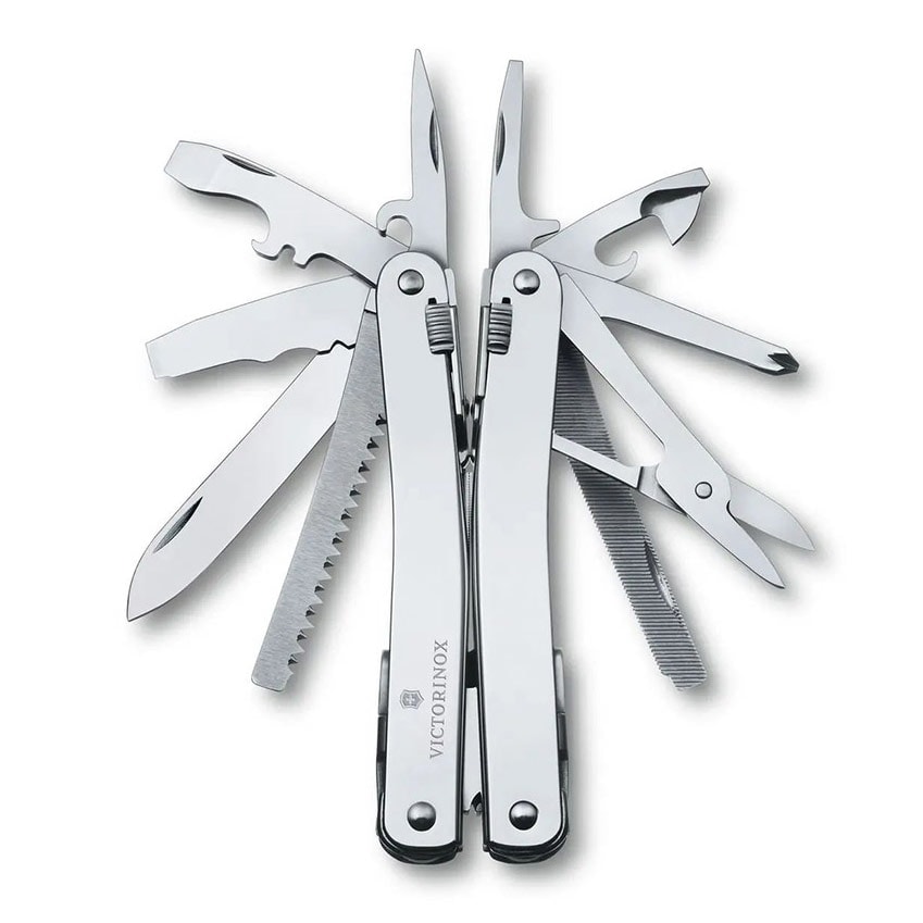 Multitool SwissTool Spirit X Plus Ratchet Victorinox - étui en nylon