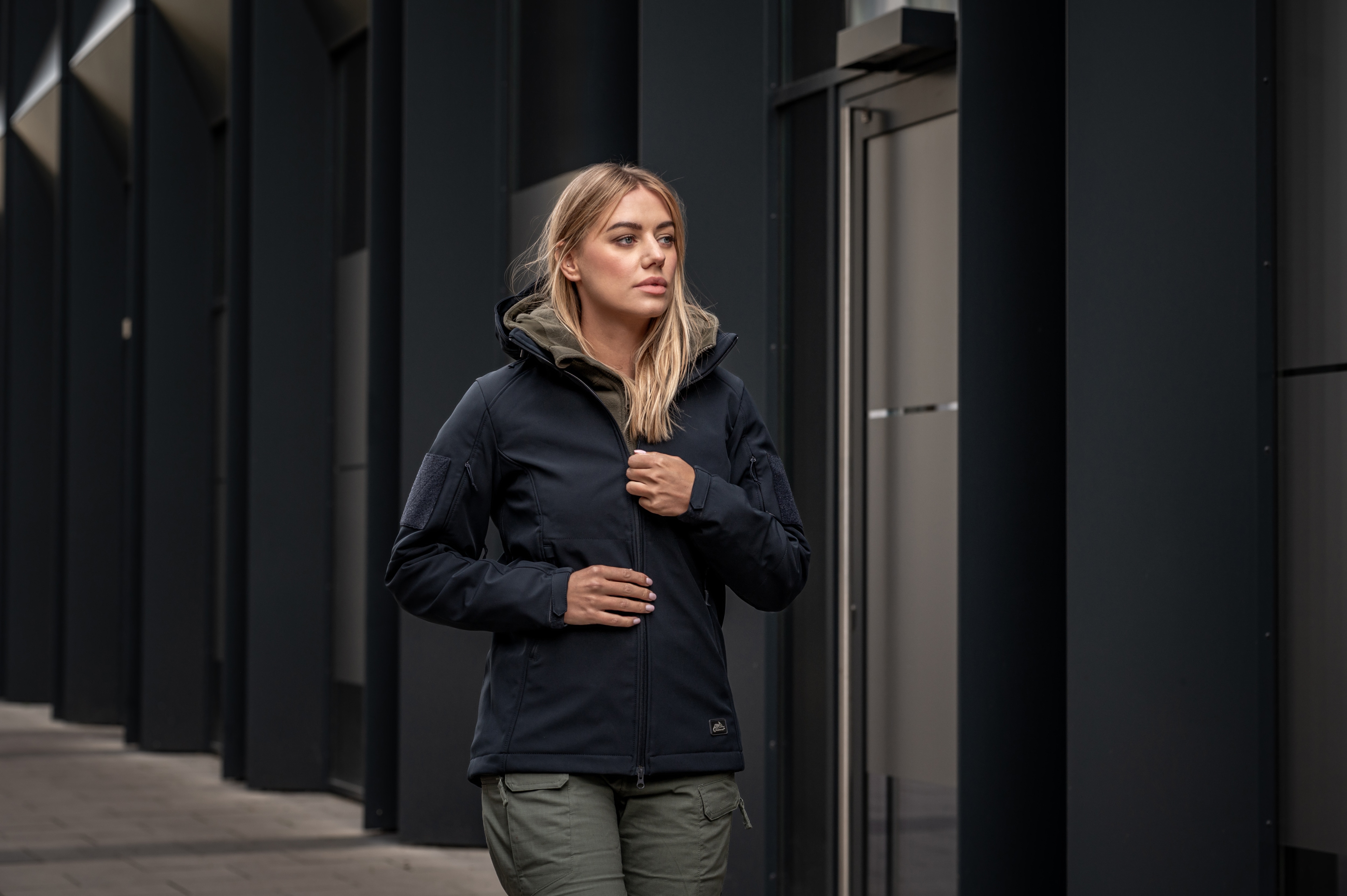 Veste pour femme Gunfighter Softshell Helikon - Navy Blue