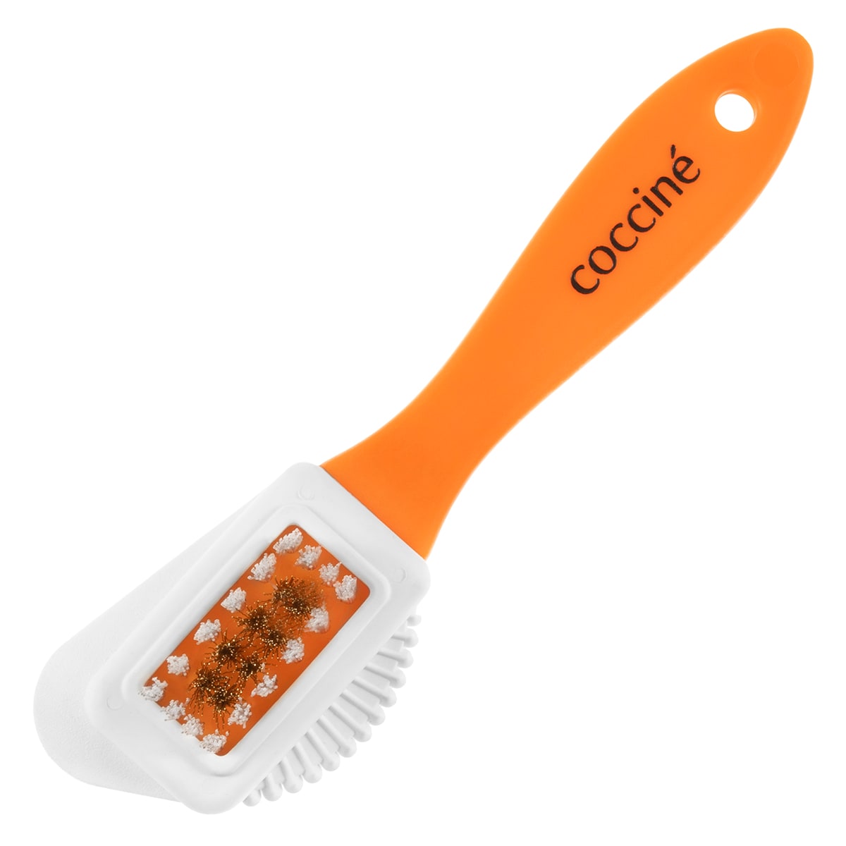 Brosse coccine pour le nettoyage du simili-cuir et du cuir nubuck Coccine