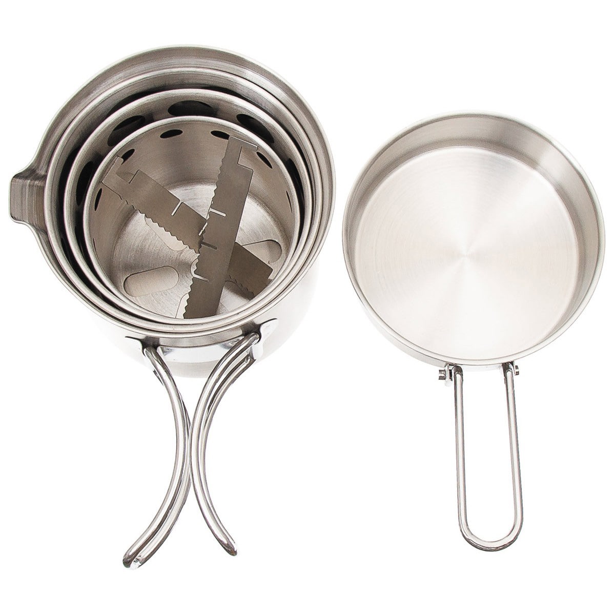 Set d'ustensiles de cuisine et de réchauds de voyage Travel MFH Fox Outdoor