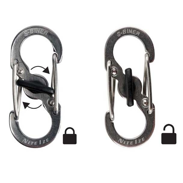 Porte-clés SlideLock KeyRack Steel Nite Ize