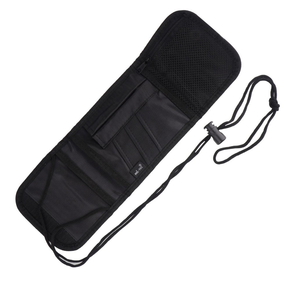 Livret d'identité Neck Wallet Mil-Tec - Black