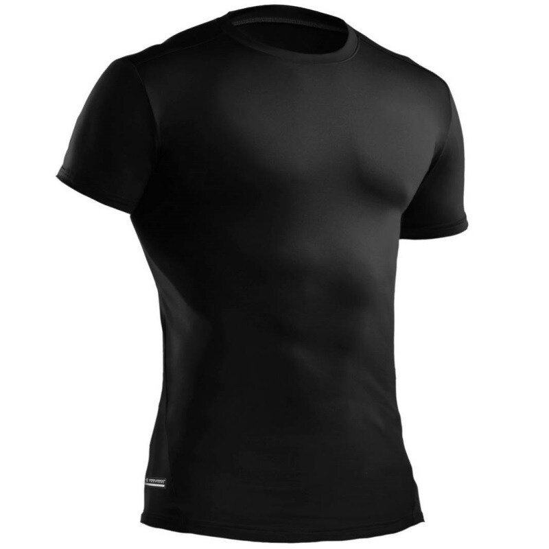T-shirt thermoactif Under Armour HeatGear Tactical Compression Tee - Black
