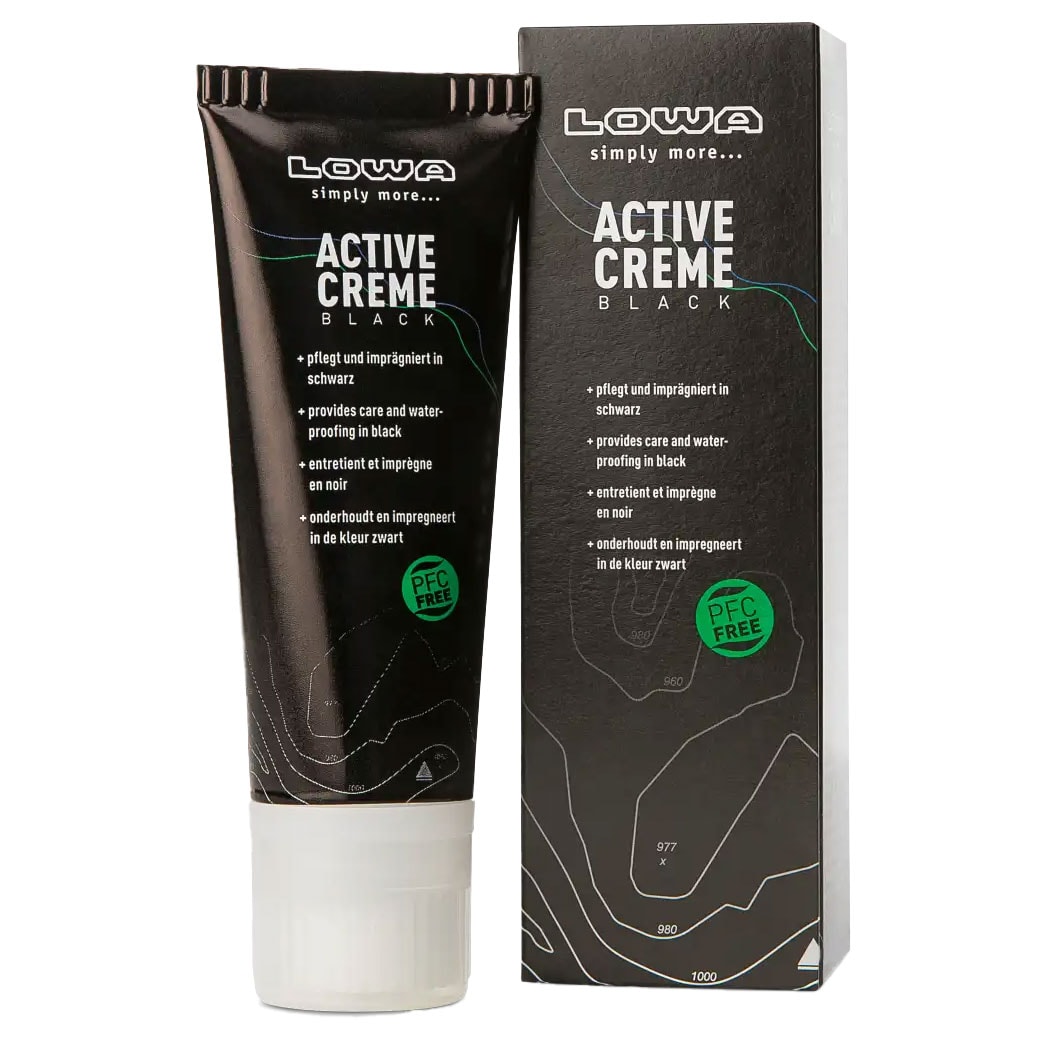 Imprégnat pour cuir Active Creme 75 ml Lowa - Black 