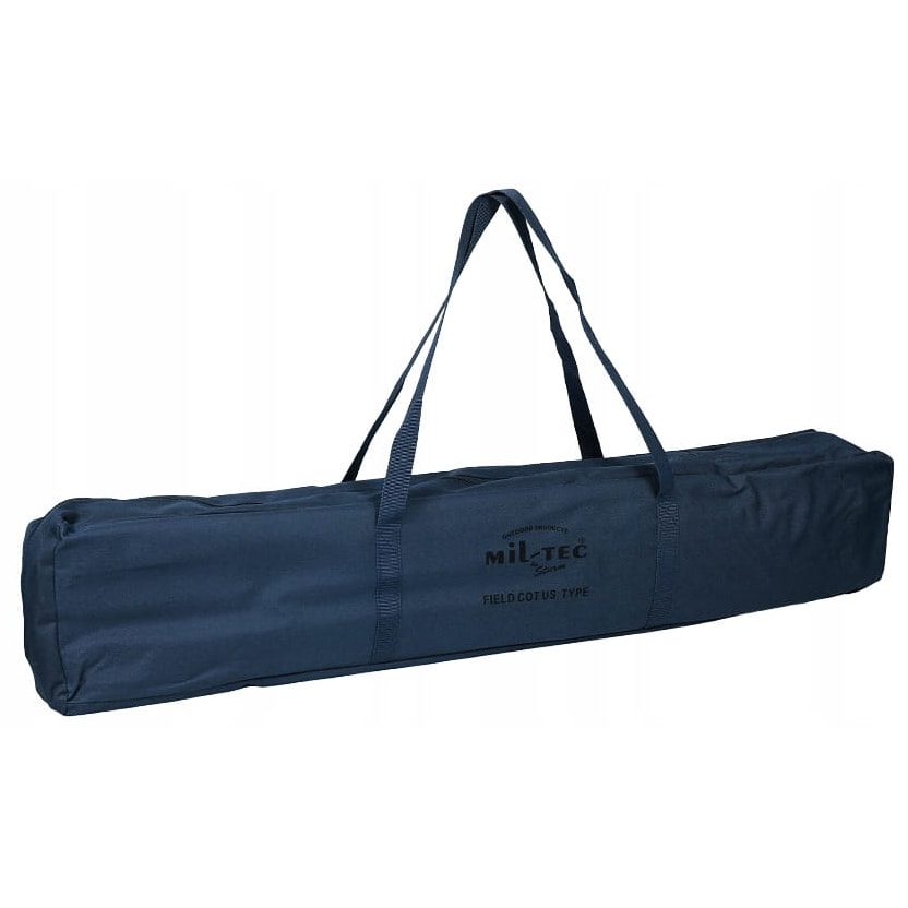 Lit de camp pliable US Style - 190 x 65 cm Mil-Tec - Dark Blue 