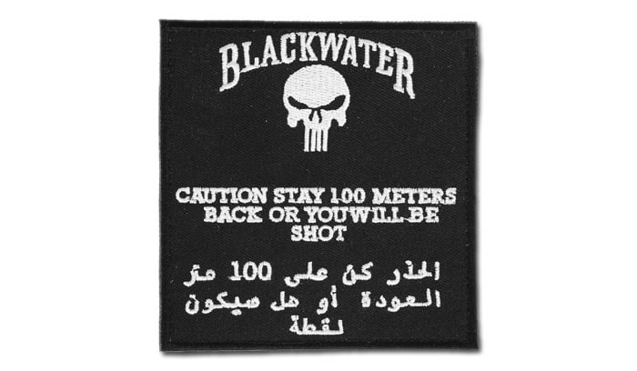 Patch Blck Wtr 100 mtr Fostex - Black