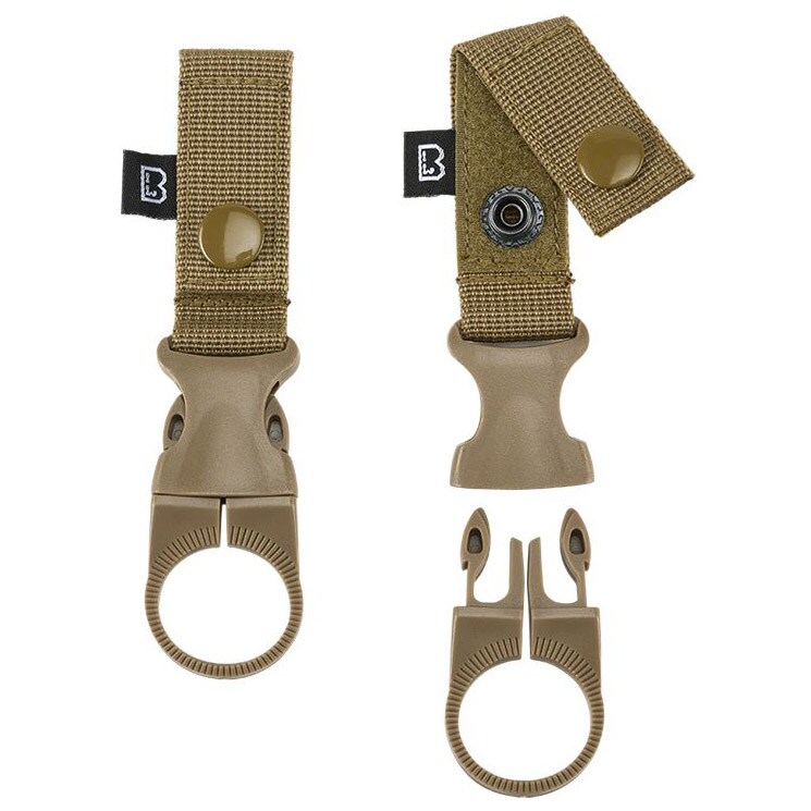 Support à bouteille Belt and Molle Loop Bottle Holder 2 pcs. Brandit - Coyote