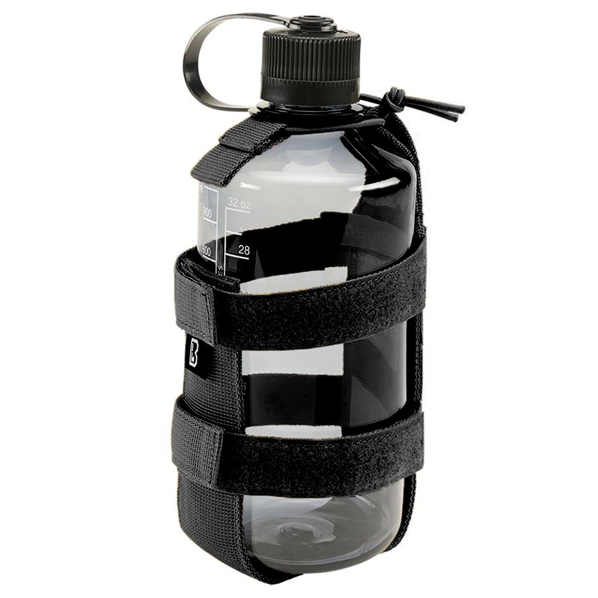 Étui pour bouteille Molle Bottle Holder Flex Large Brandit - Black