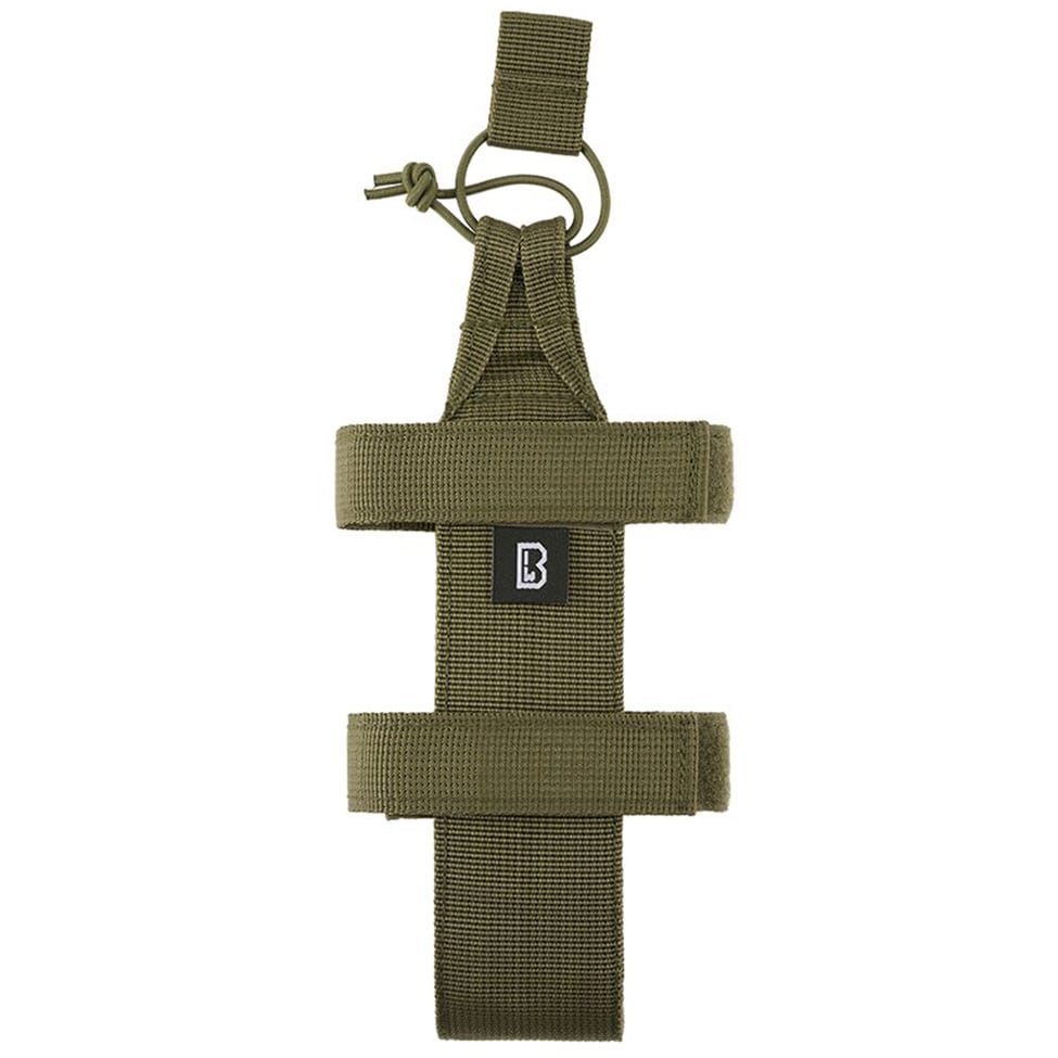 Étui pour bouteille Molle Bottle Holder Flex Large Brandit - Olive