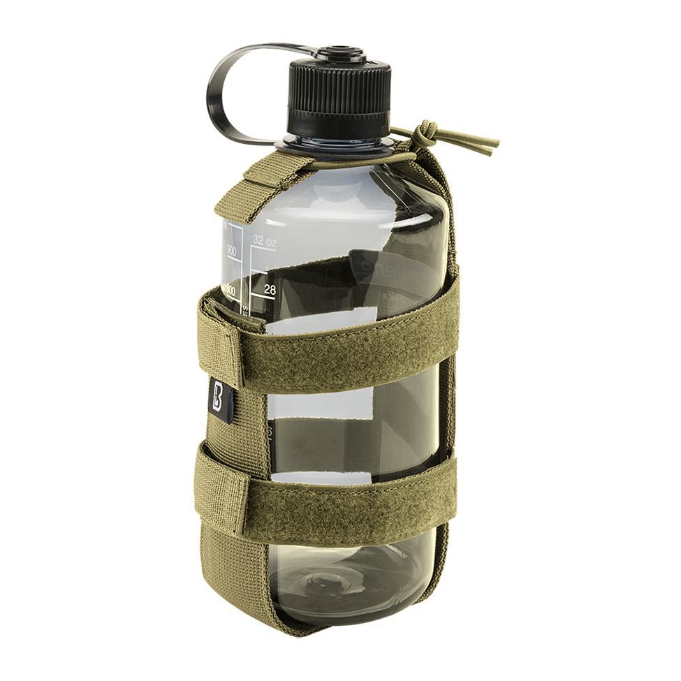 Étui pour bouteille Molle Bottle Holder Flex Large Brandit - Olive