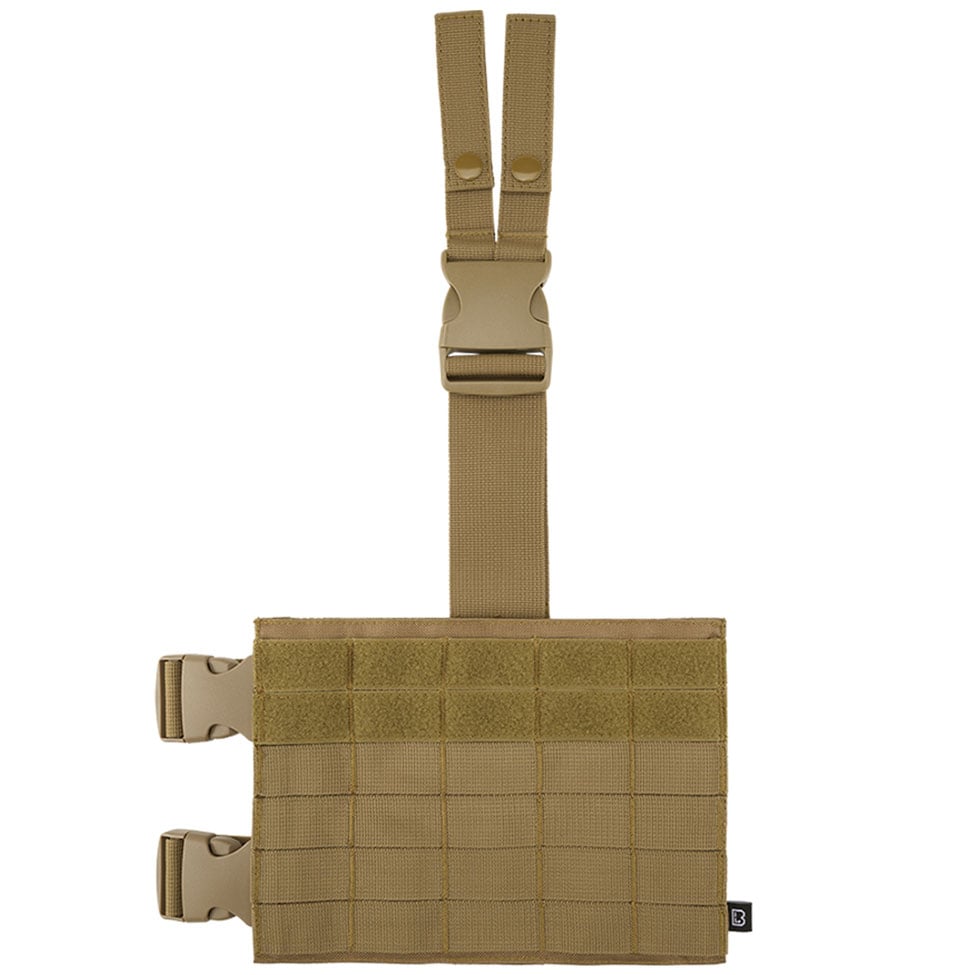 Panneau de cuisse Molle Leg Panel Brandit - Coyote
