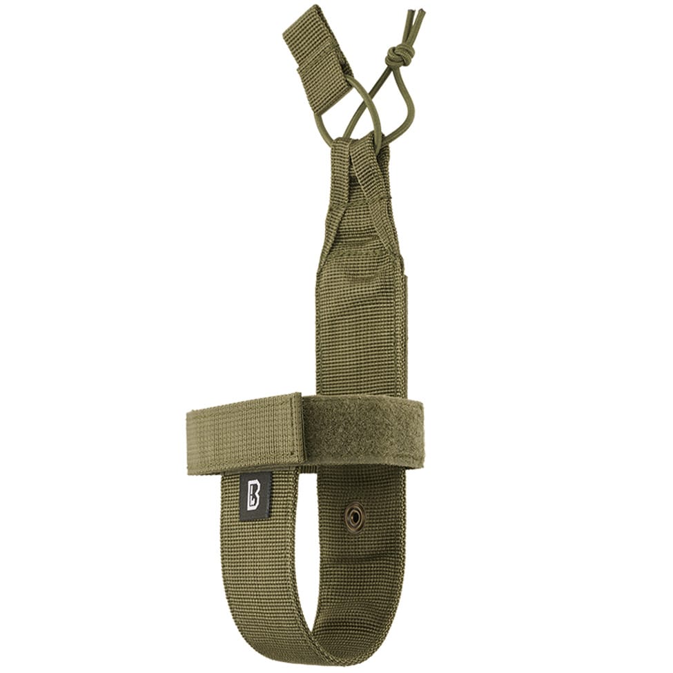 Housse pour bouteille Molle Bottle Holder Flex Medium Brandit - Olive