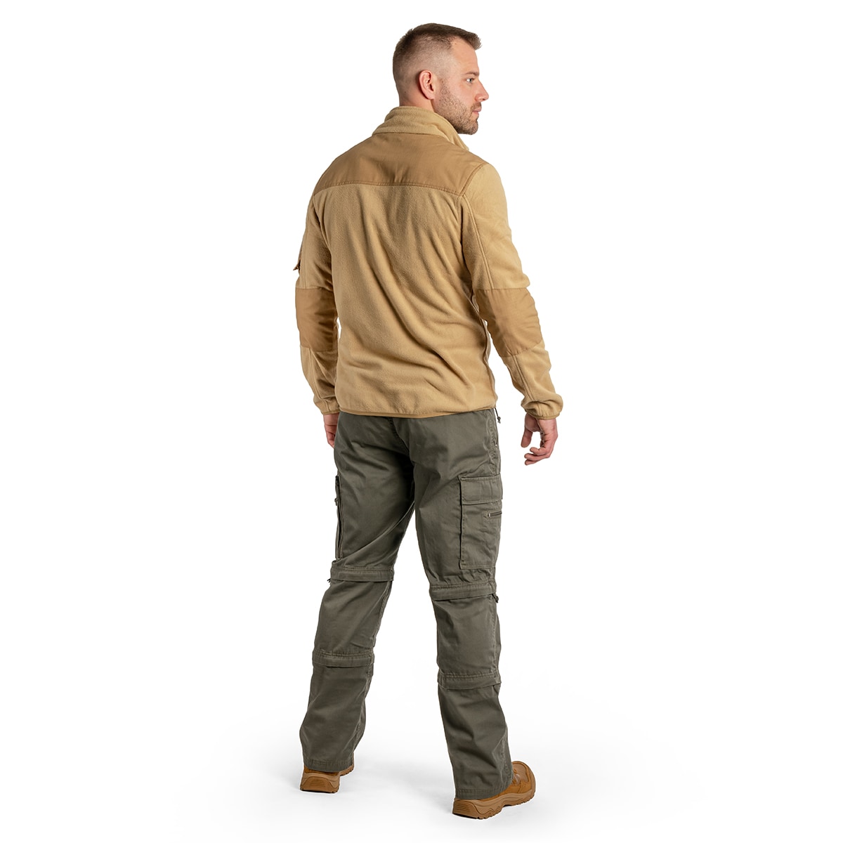 Polaire Fleece Troyer Ripstop Brandit - Coyote