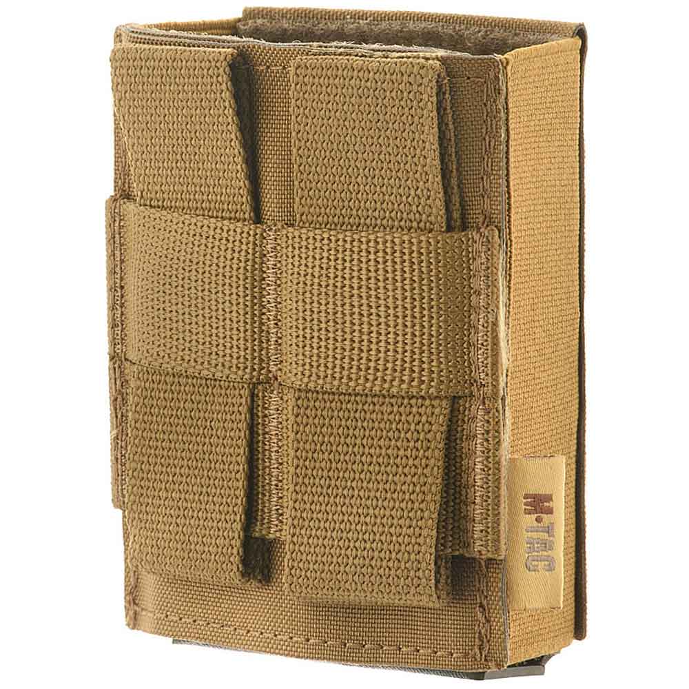 Pochette élastique Laser Cut pour chargeur AR15/AK47 M-Tac - Coyote