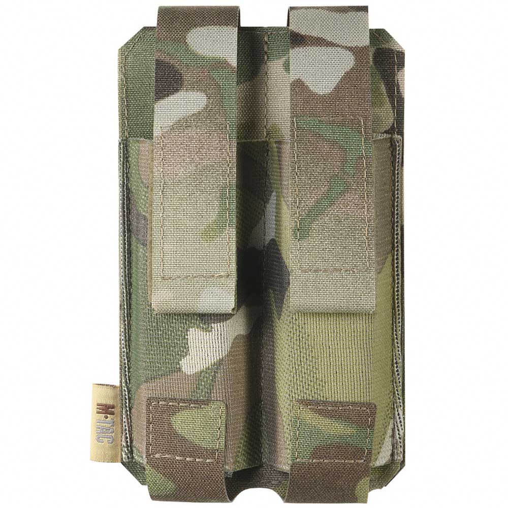 Double pochette M-Tac Laser Cut Gen.II pour chargeurs de pistolet APS - MultiCam