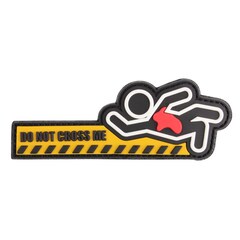 Patch 3D Do not cross me - 444130-7290 - 101 Inc.