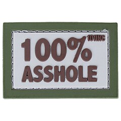 Patch 3D PVC 100% Asshole 101 Inc. - Sand