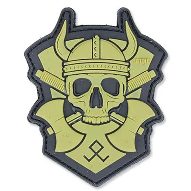Patch 3D Viking With Hatchet 101 Inc.