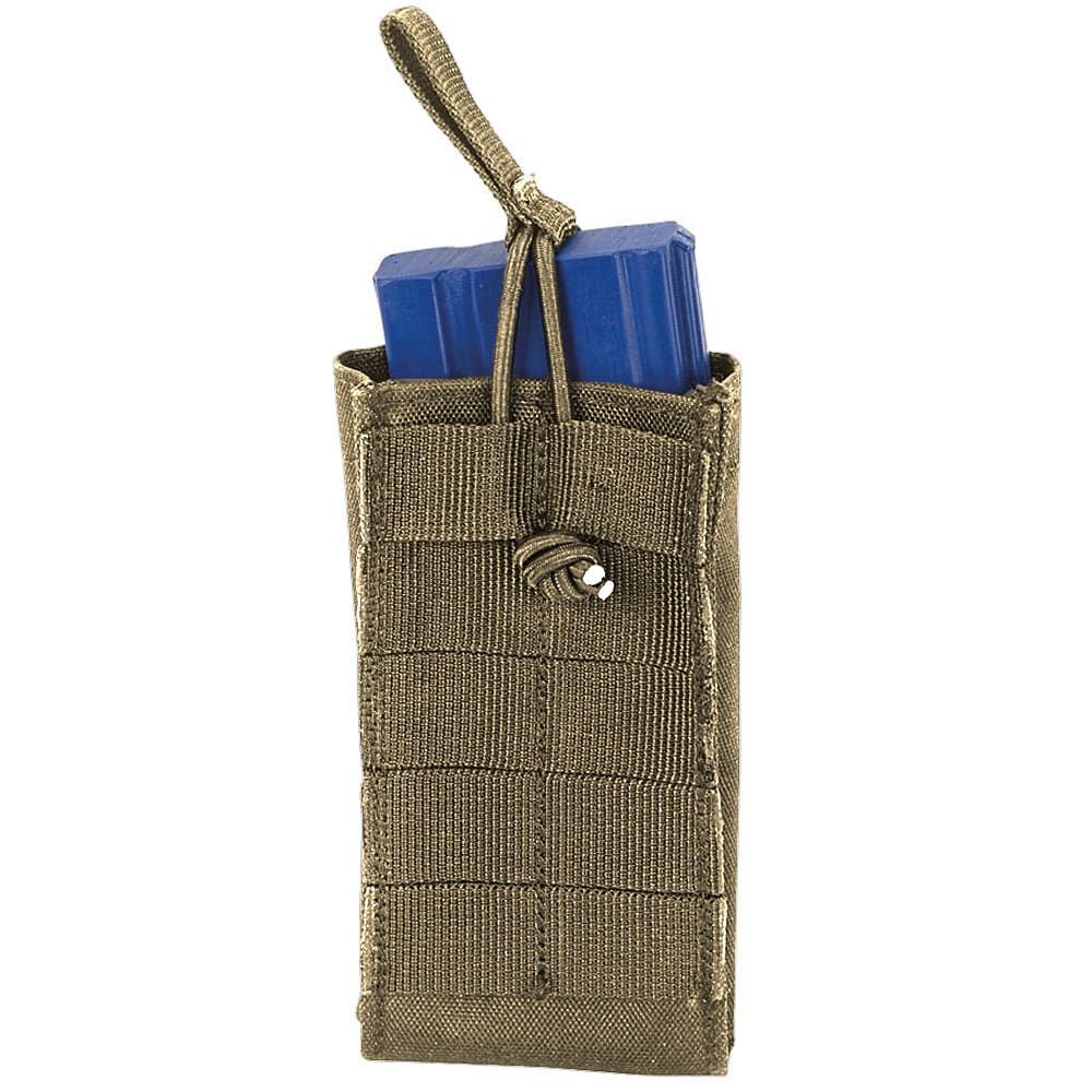 Pochette Voodoo Tactical Peacekeeper Single Mag pour 1 grand et 1 petit chargeur - Coyote