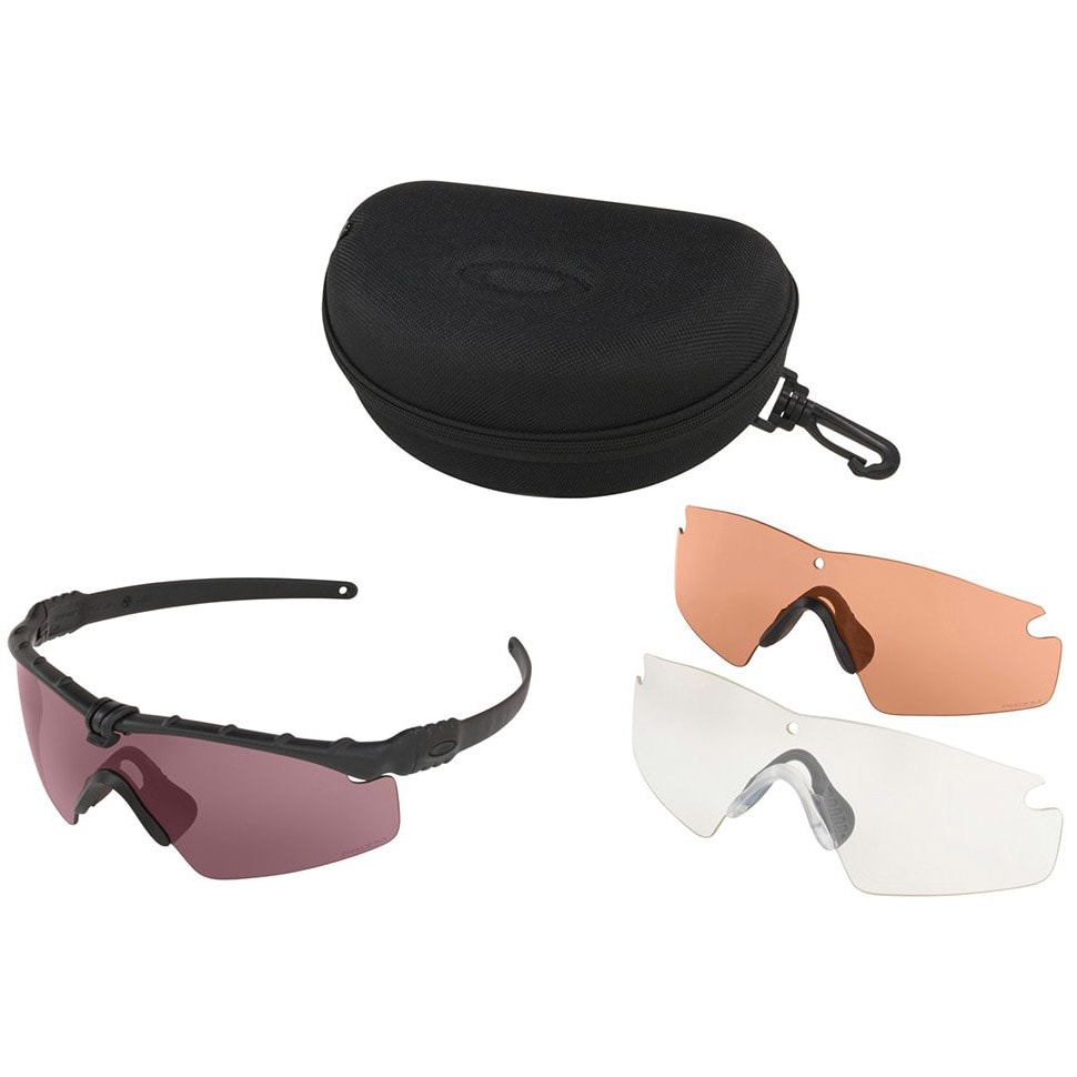 Lunettes tactiques SI Ballistic M Frame 3.0 Oakley - Matte Black 3LS