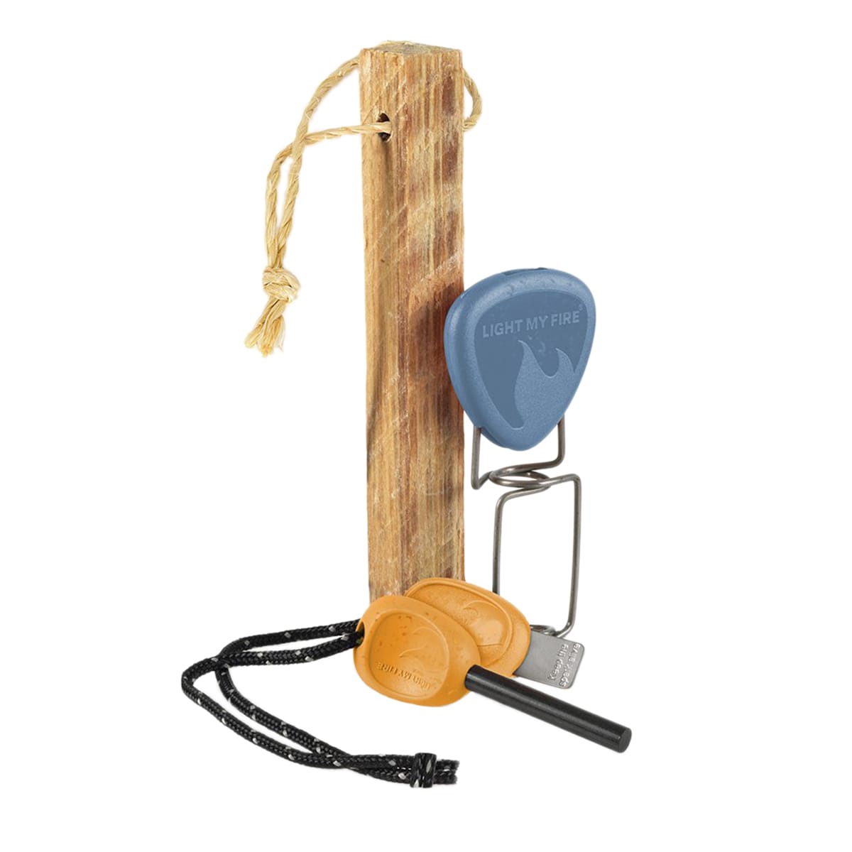 Kit d'allumage de feu FireLighting Kit Bio Light My Fire - Hazyblue/Rustyorange