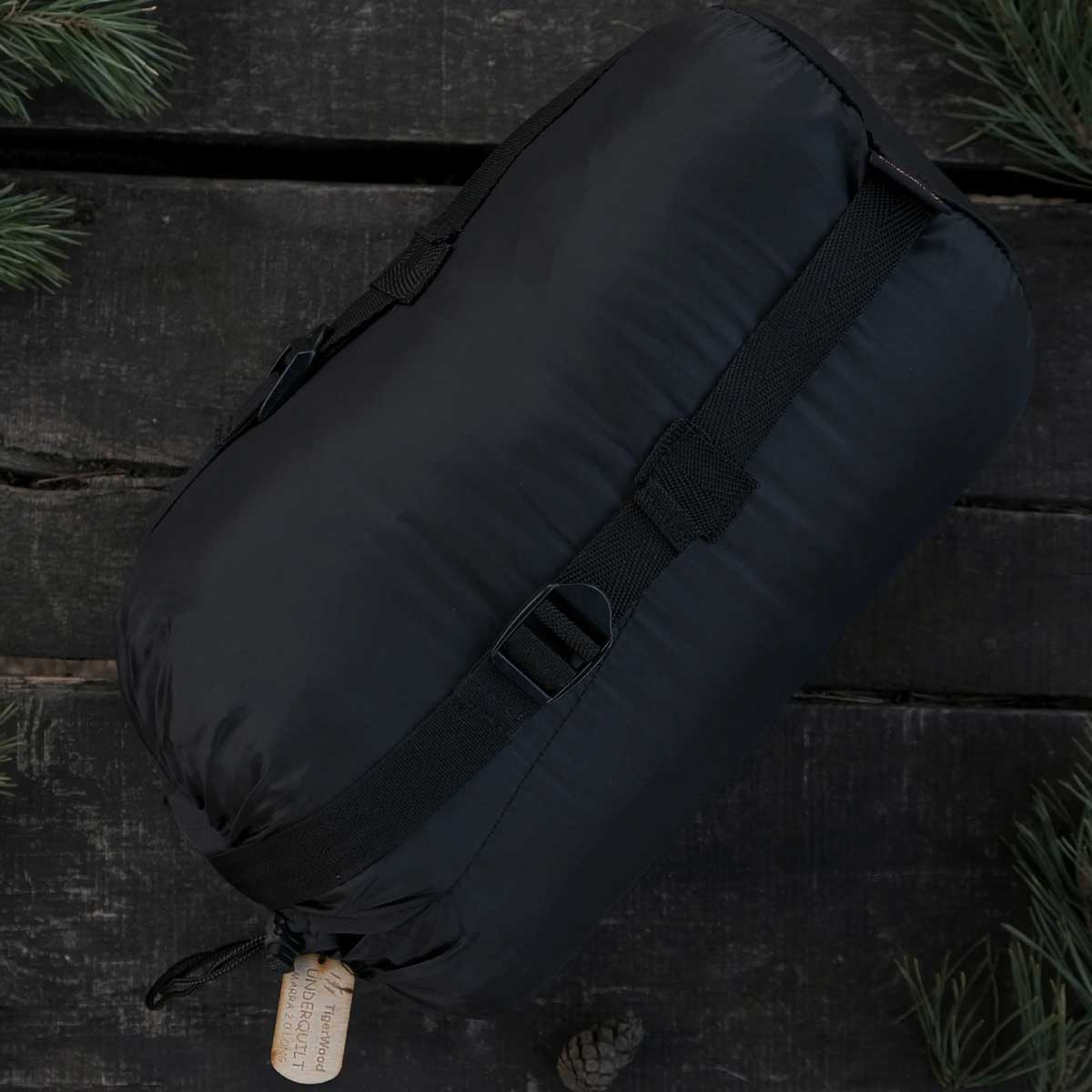 Doublure de hamac Underquilt Marra 2.0 230 cm TigerWood - Black