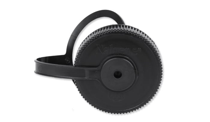 Bouchon avec anse Wide Mouth Cap 63 mm Nalgene - Black