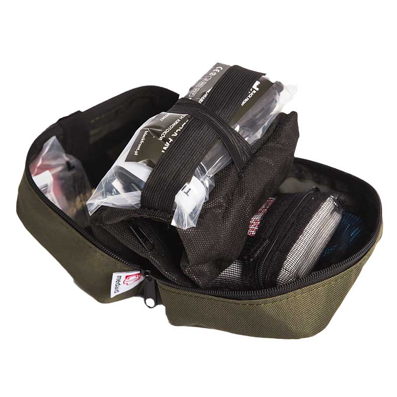 Trousse tactique de premiers secours type 710 avec accessoires Medaid - Green