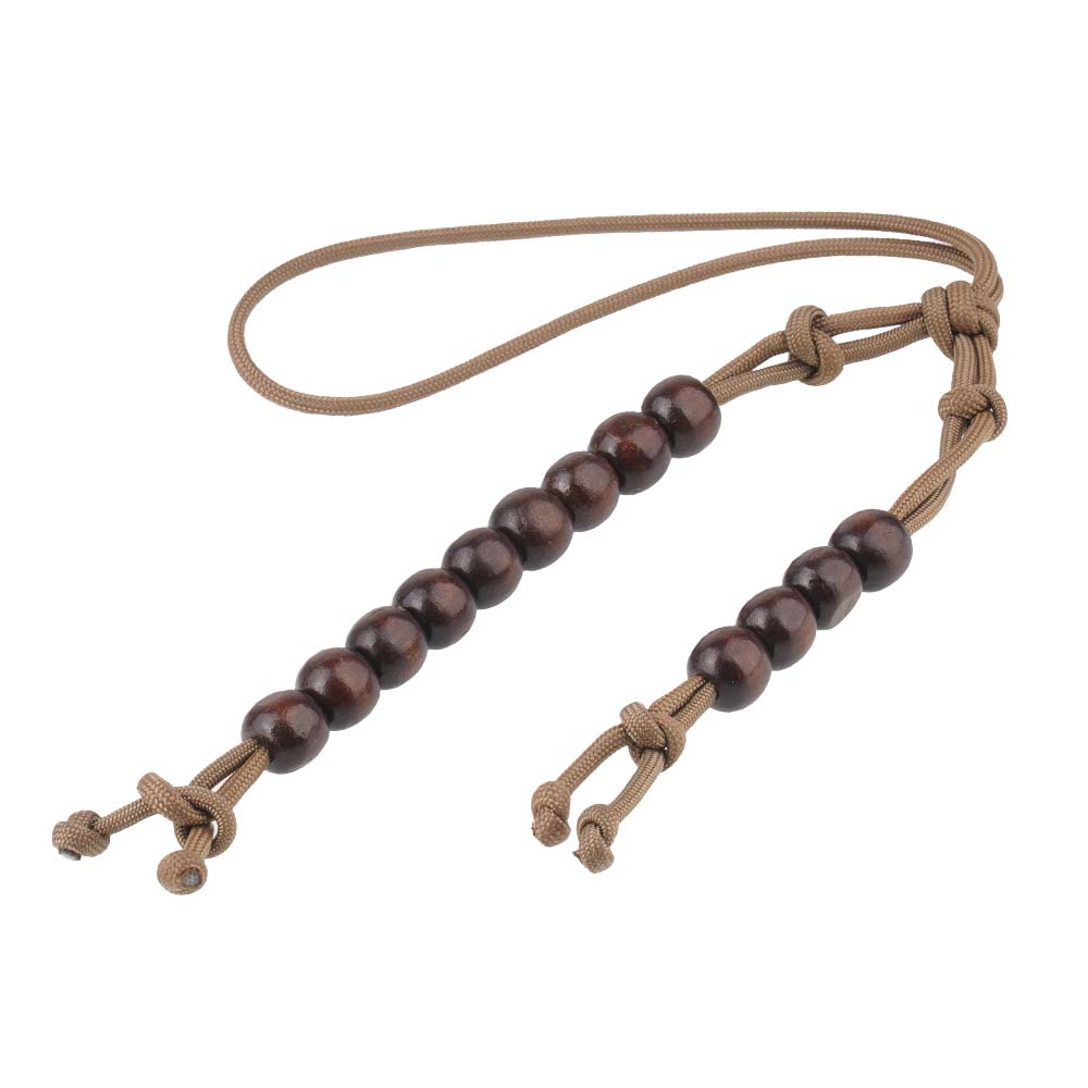 Pédomètre Paracord EDCX - Coyote Brown