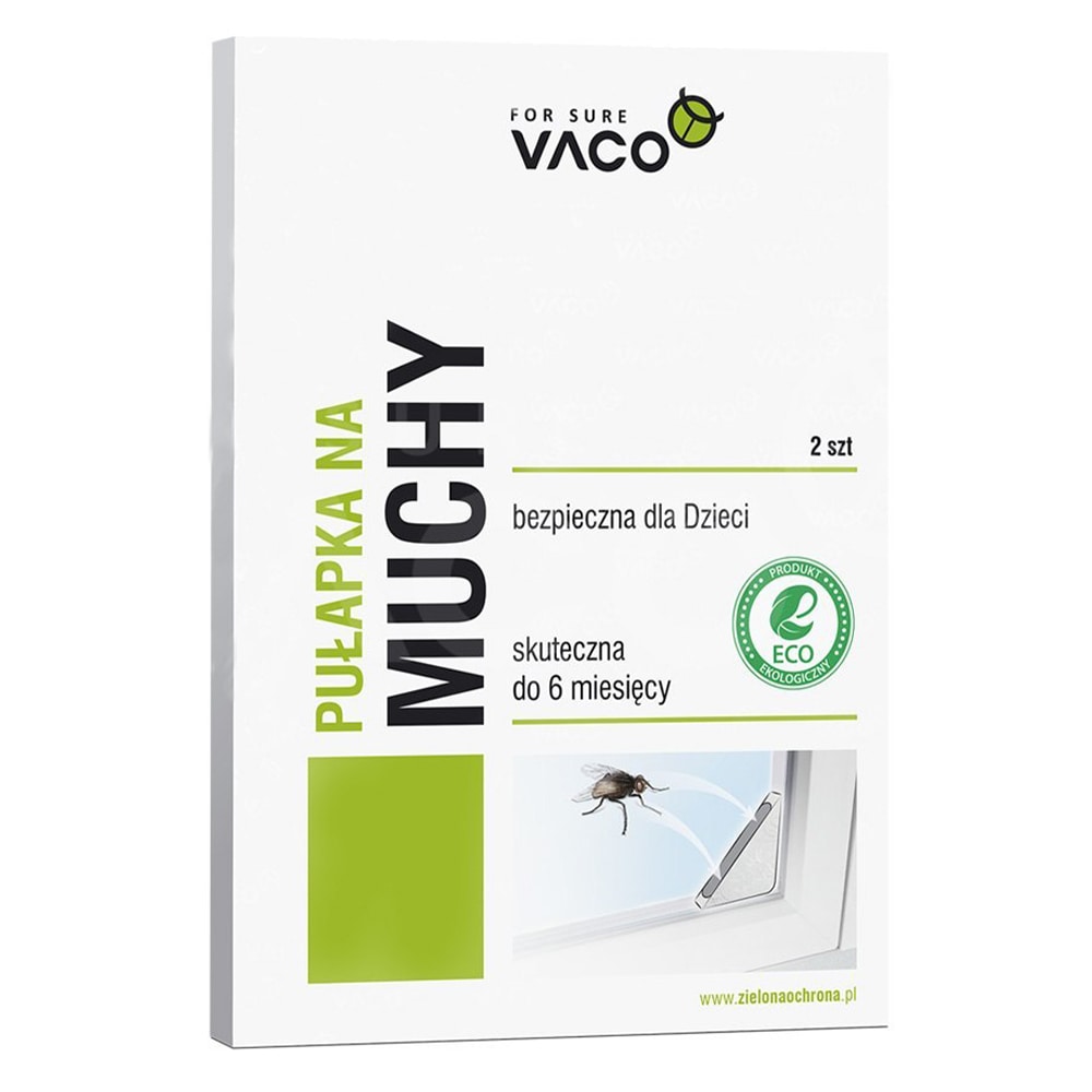 Piège à mouches de coin 2 pcs. Vaco ECO