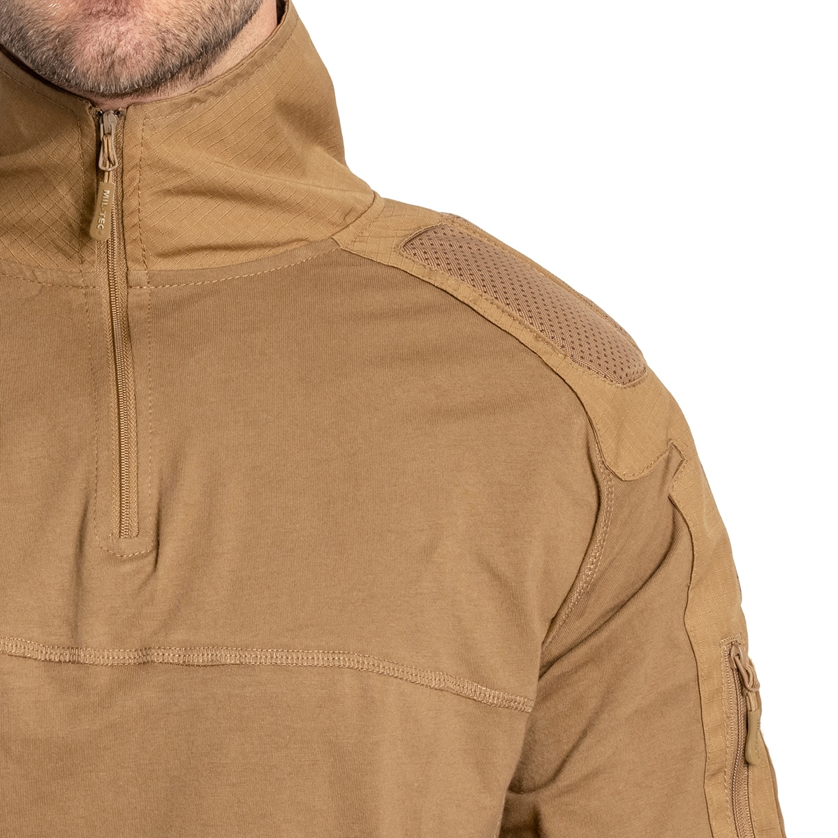 Sweatshirt Combat Shirt Chimera Mil-Tec - Dark Coyote