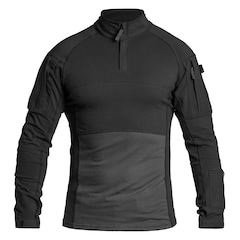 Sweatshirt Assault Field Shirt Mil-Tec - Black