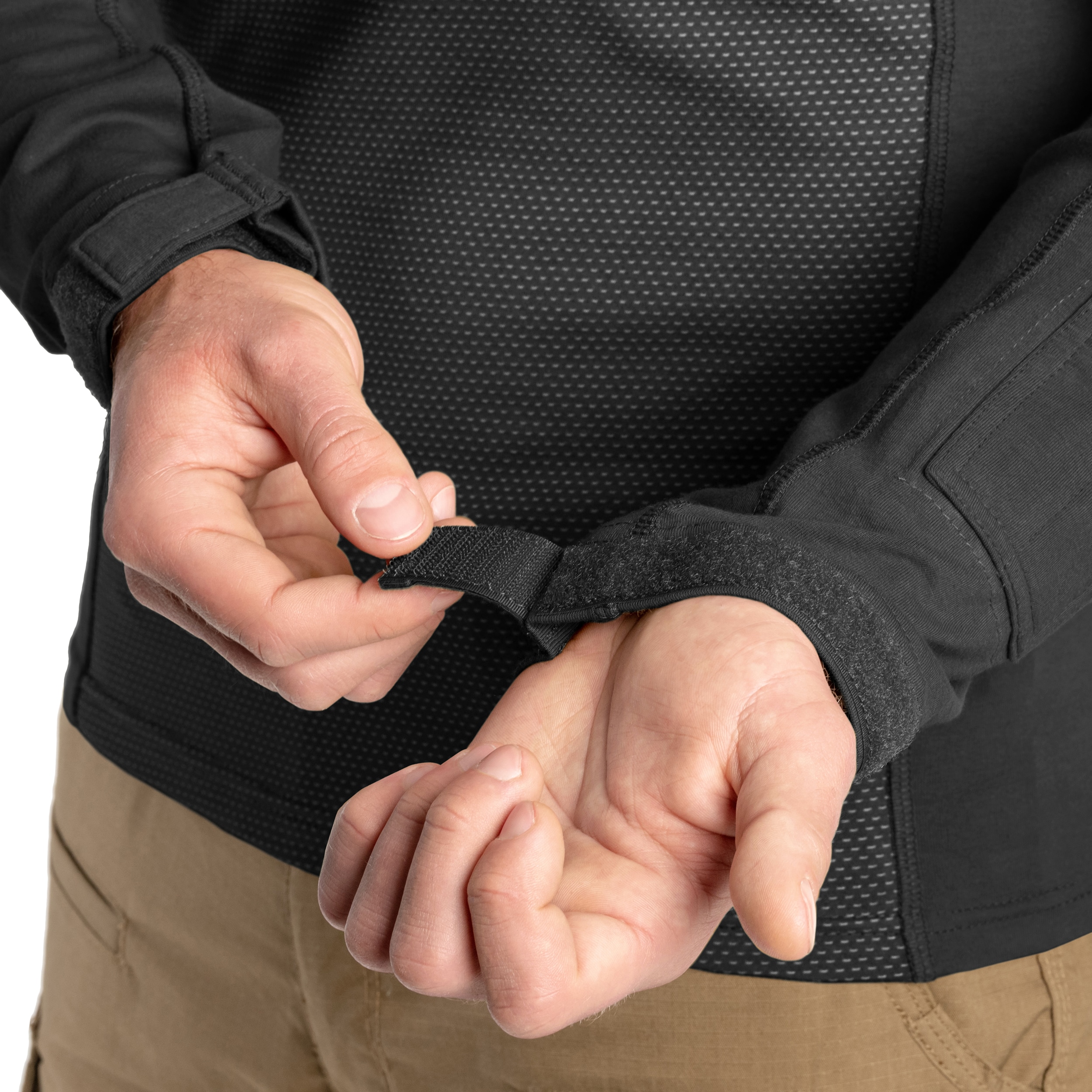 Sweatshirt Assault Field Shirt Mil-Tec - Black