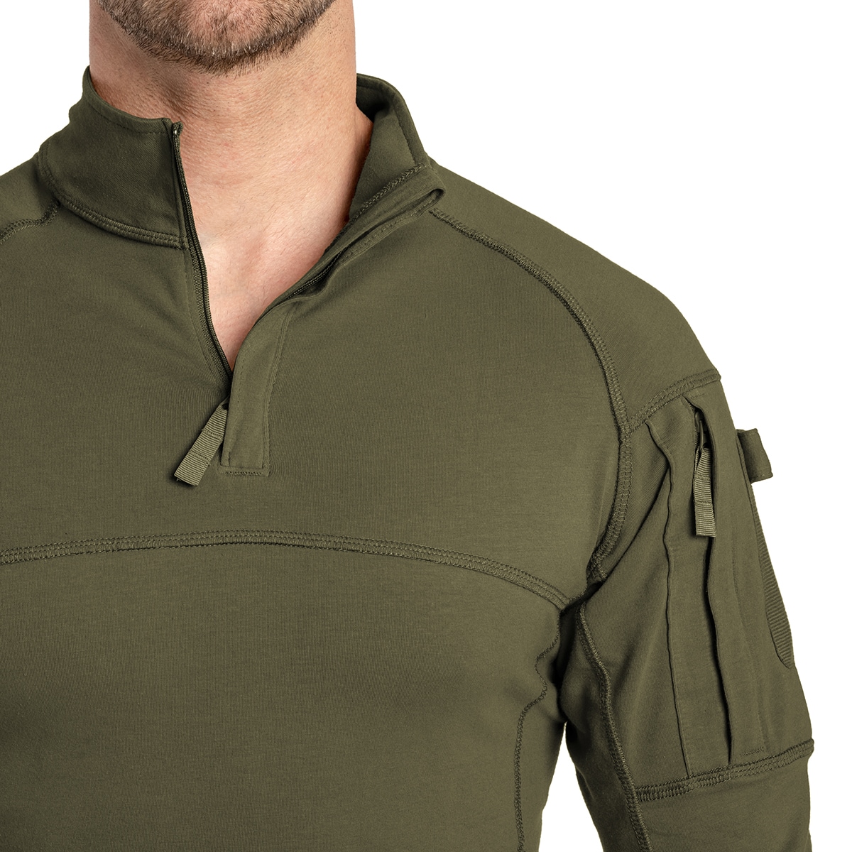 Sweatshirt Assault Field Shirt Mil-Tec - Olive