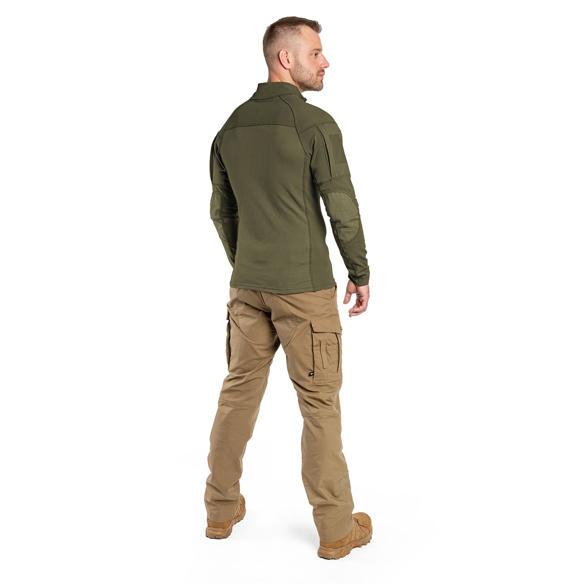 Sweatshirt Assault Field Shirt Mil-Tec - Olive