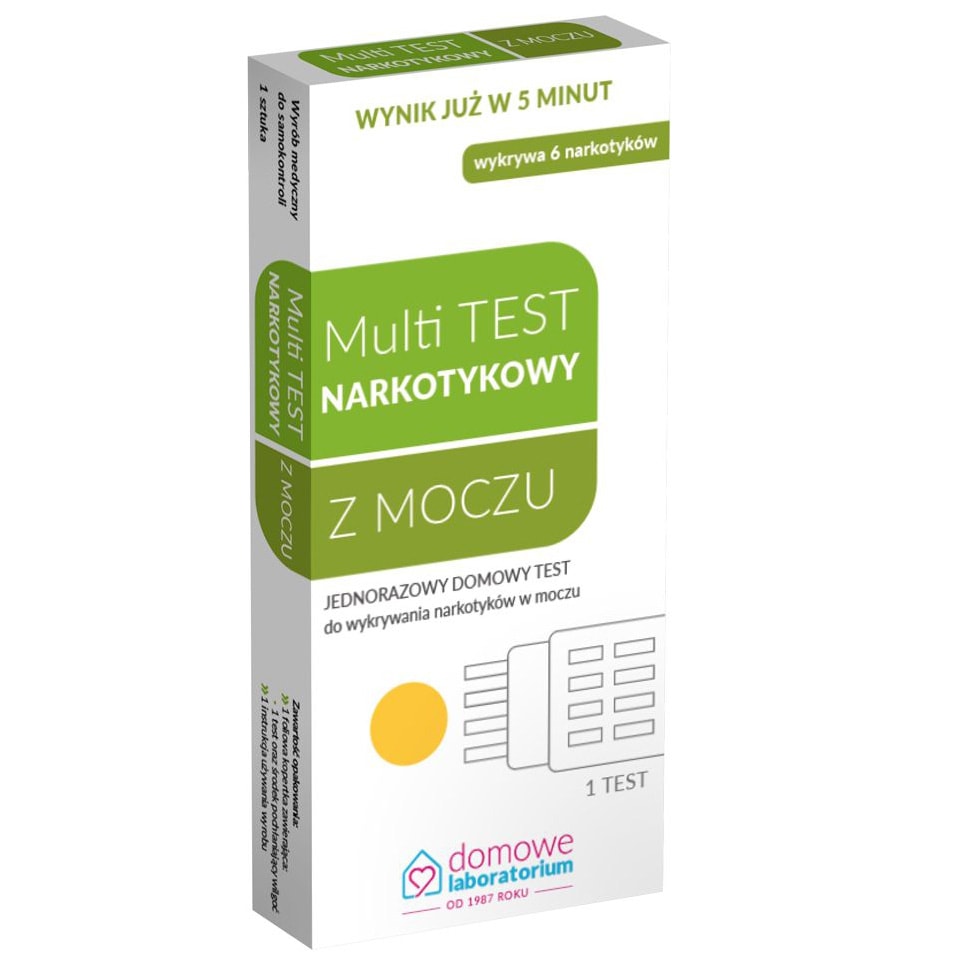 Multitest de dépistage de drogues dans l'urine  6 substances Hydrex