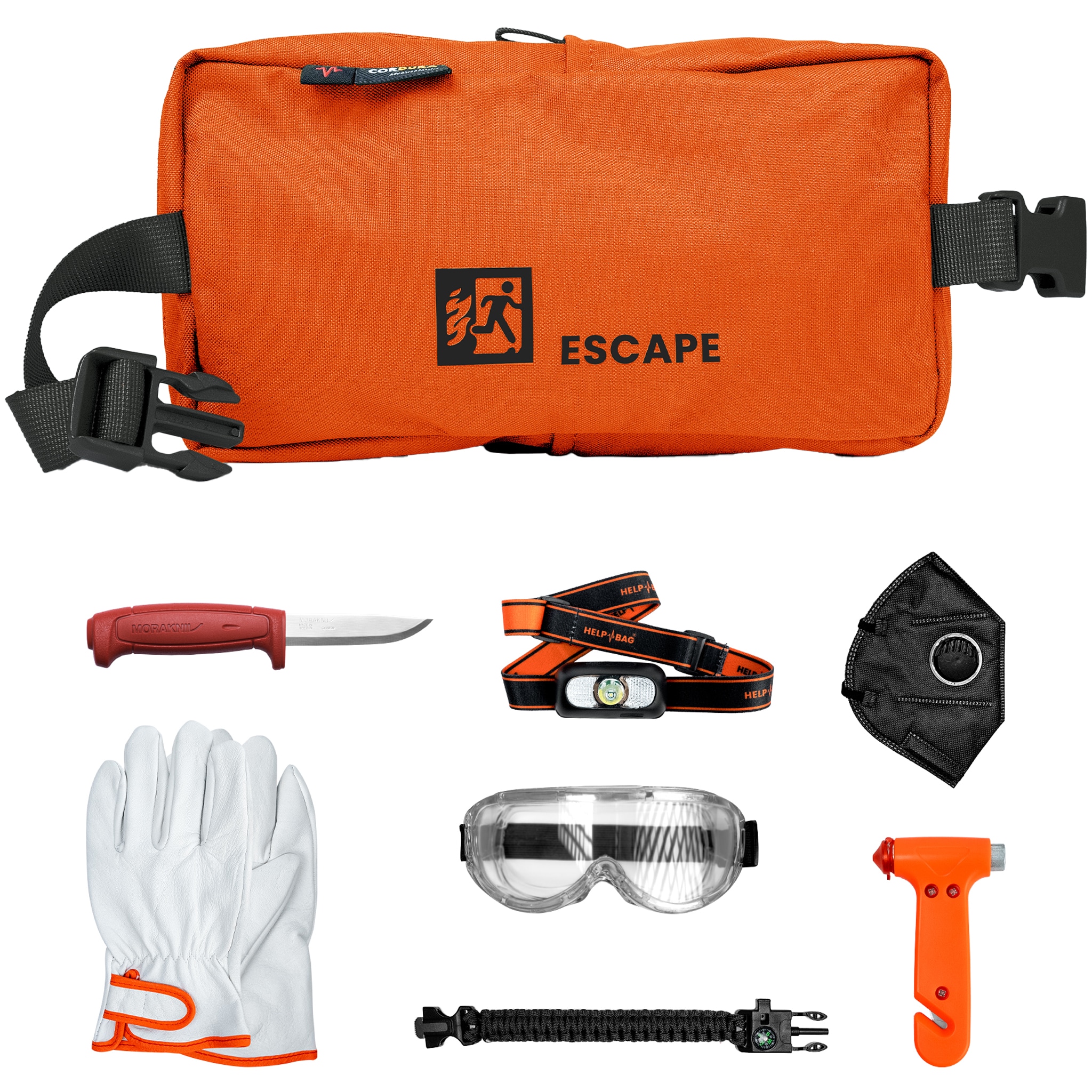 Kit de secours Help Bag Max - Flame Orange