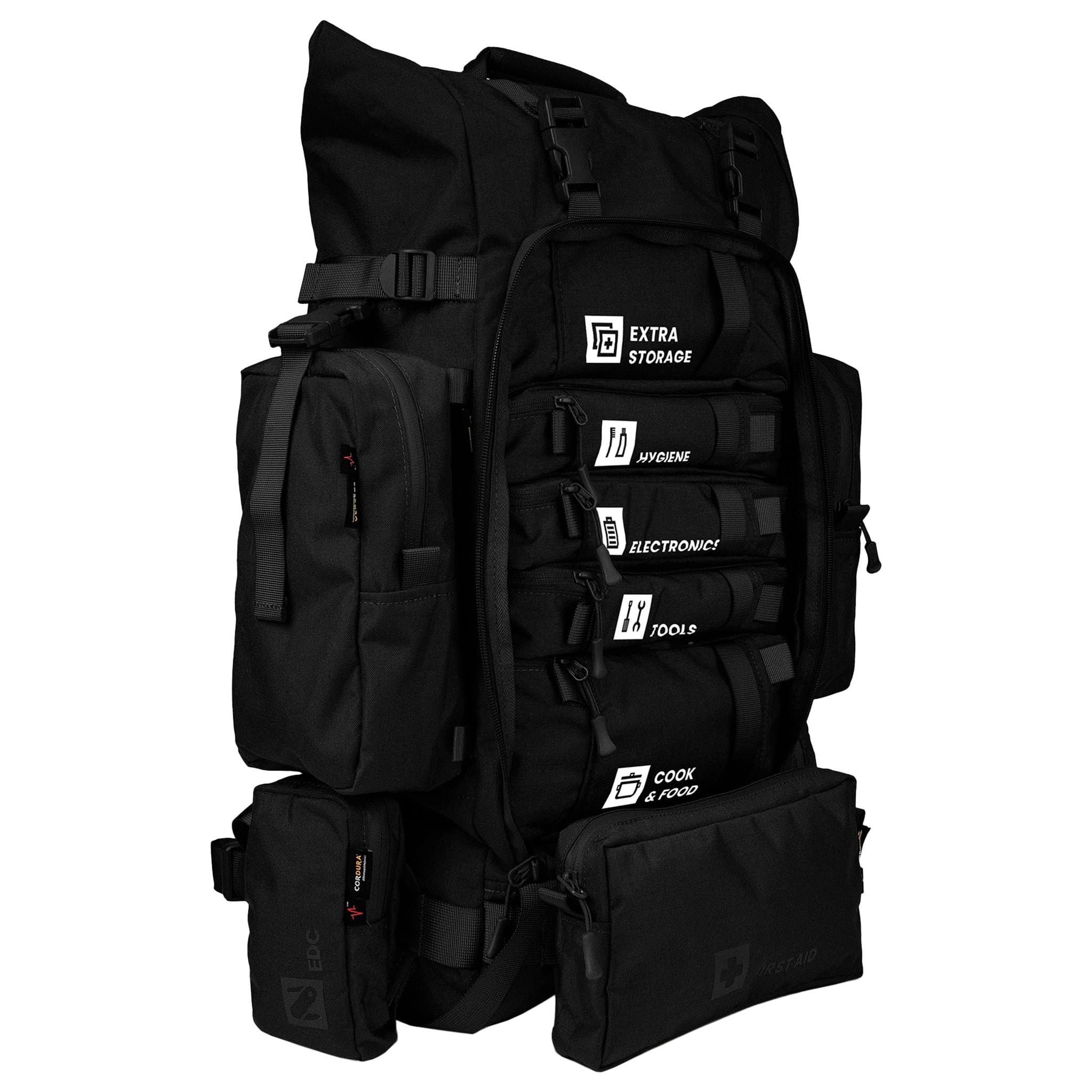 Kit de secours Help Bag Max - Shadow Black