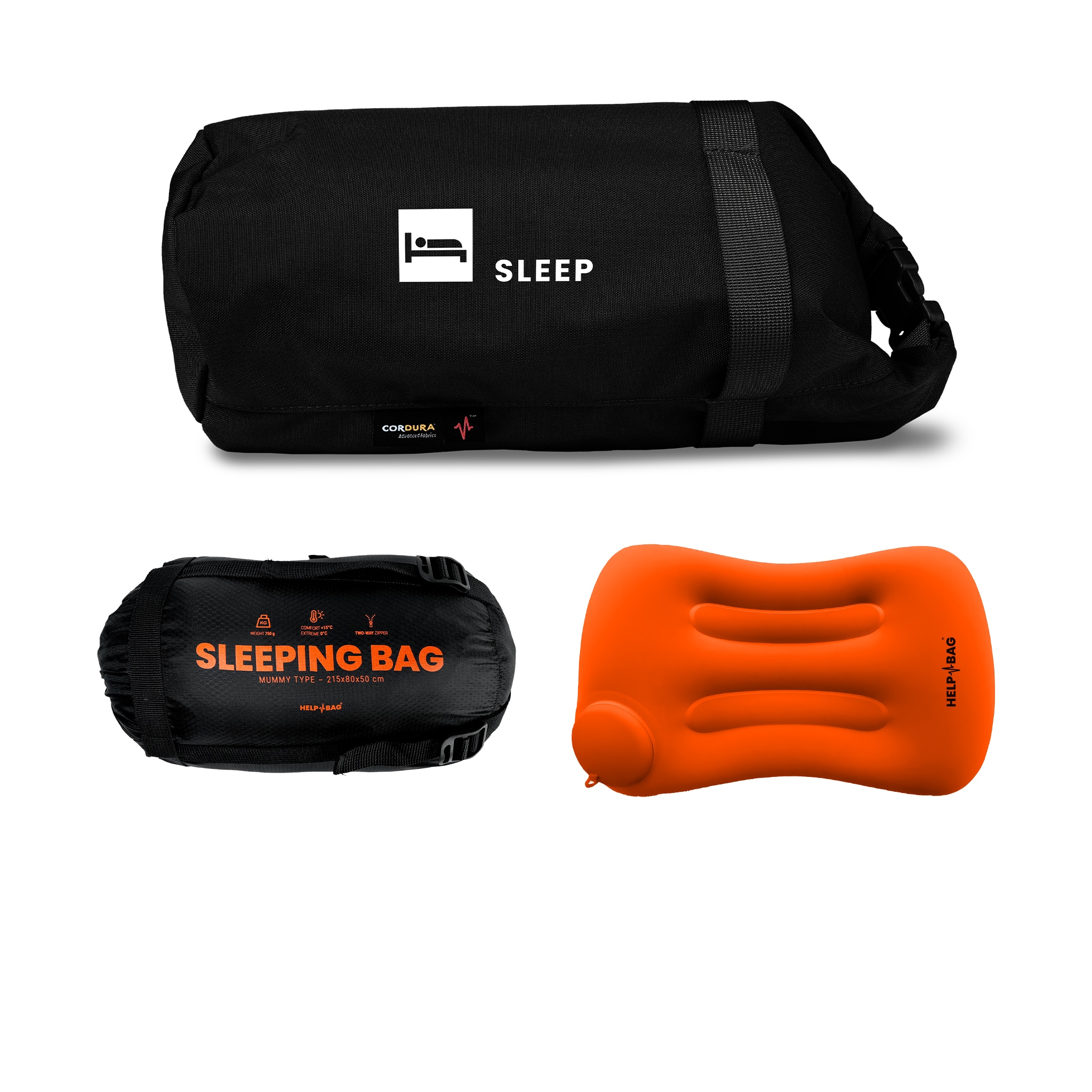 Kit de secours Help Bag Max - Shadow Black