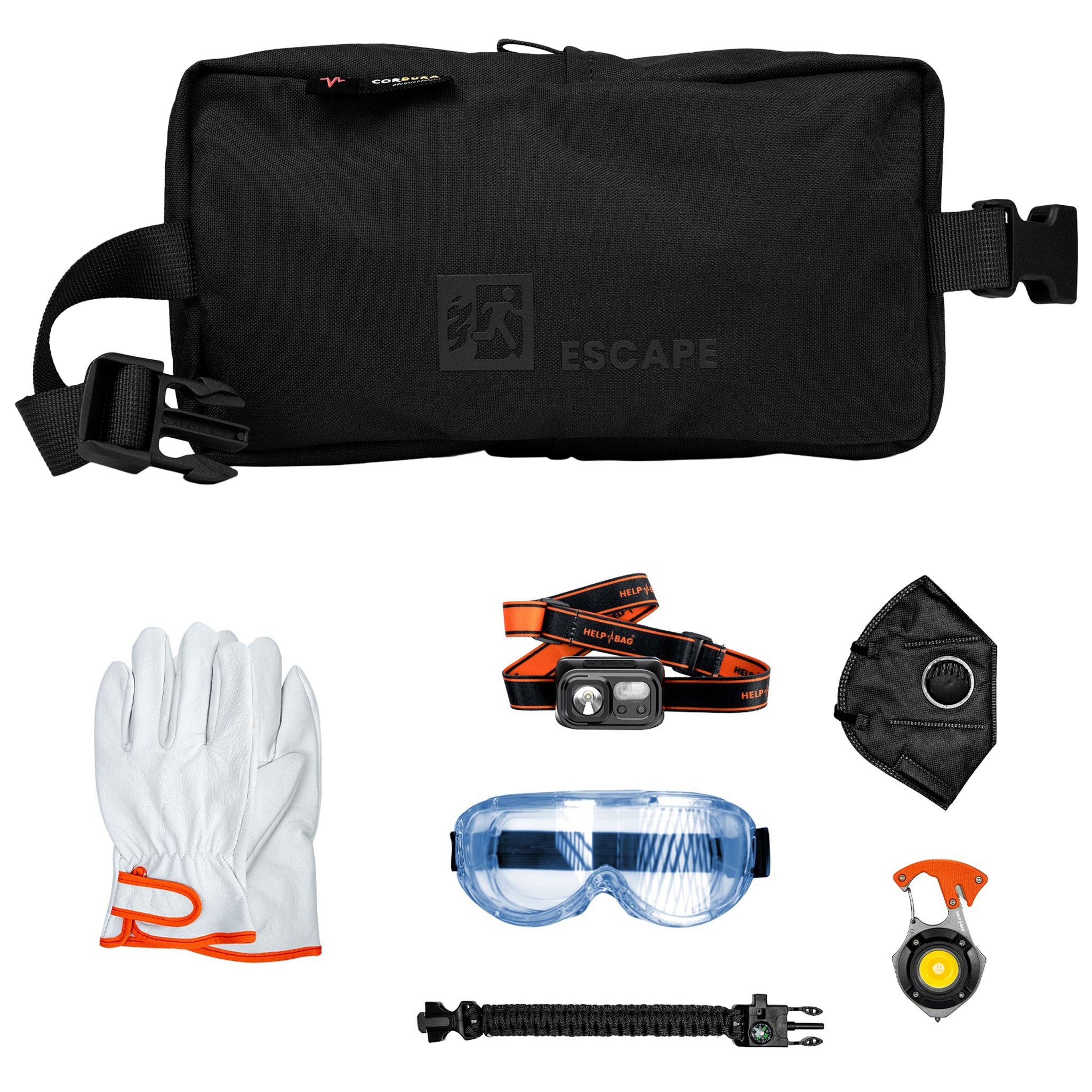 Kit de secours Help Bag Max - Shadow Black