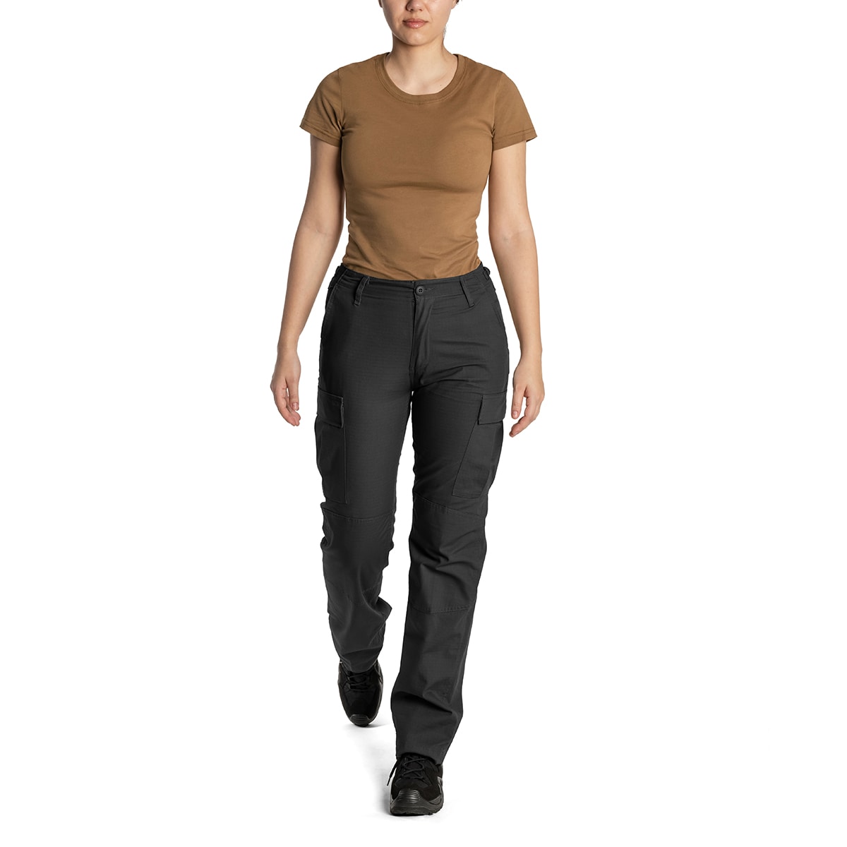 Pantalon pour femmes Cargo BDU Rip-Stop Brandit - Black