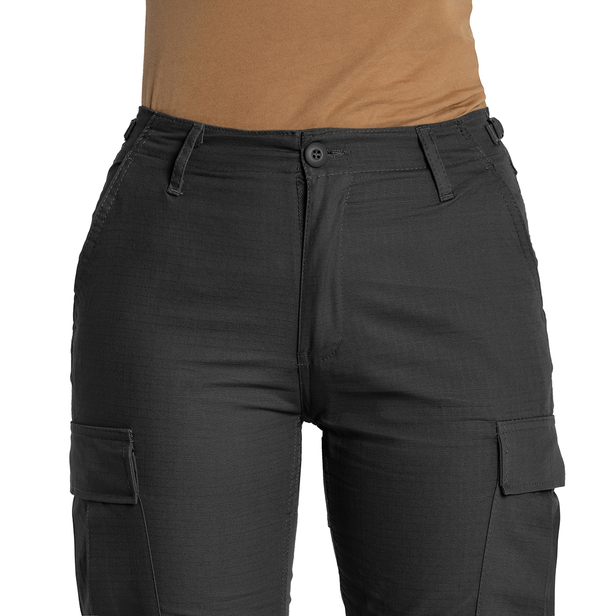 Pantalon pour femmes Cargo BDU Rip-Stop Brandit - Black